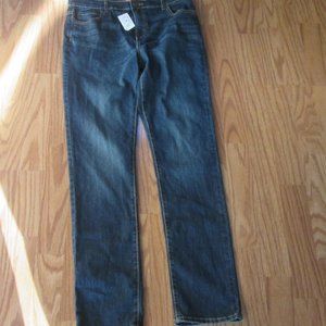 NWT The Childrens Place Girls Blue Jeans Stretch Skinny Size 16 has 5 Pockets